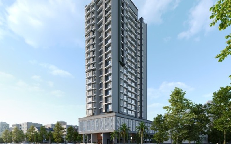 Modern under-construction residential project near completion in Mulund